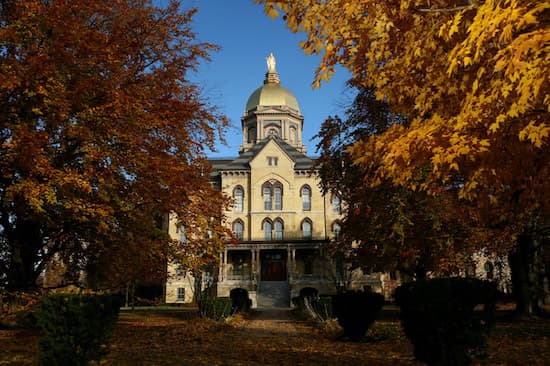 Notre Dame Admits 9% of Applicants to the Class of 2029